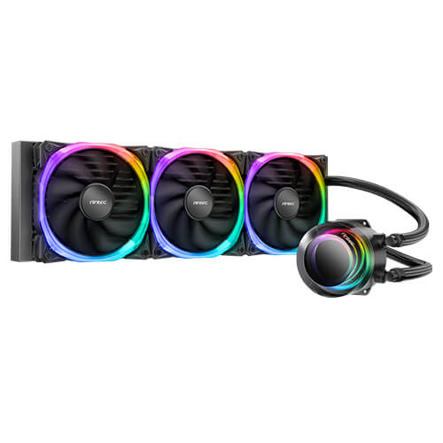 Antec Vortex 360 All-in-One ARGB CPU Liquid Cooler, Intel & AMD Socket Support Antec Vortex 360 All-in-One ARGB CPU Liquid Cooler, Intel & AMD Socket Support